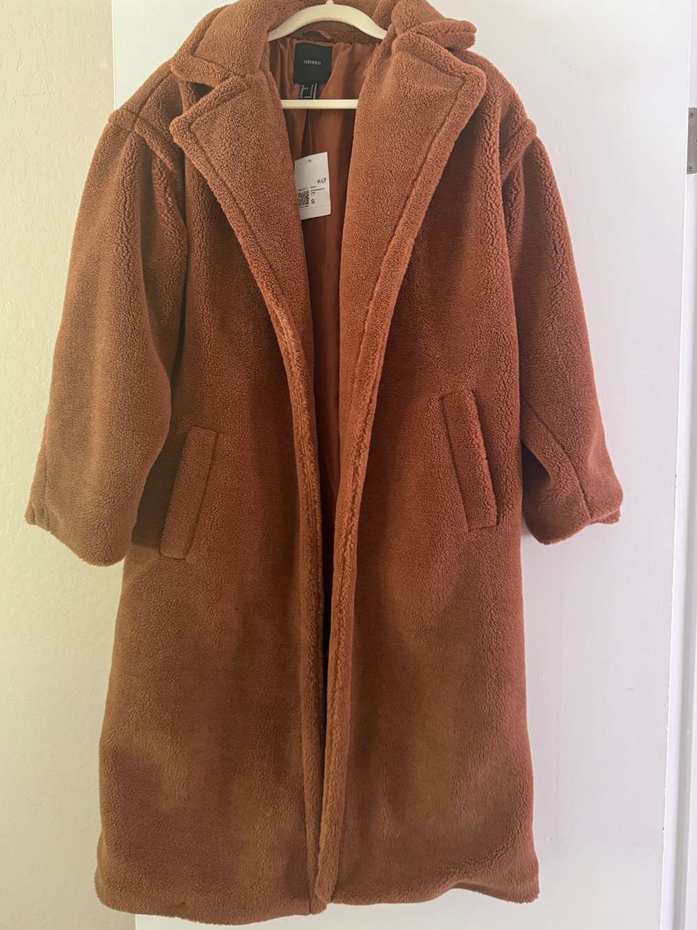 Forever 21 Brown Teddy Coat